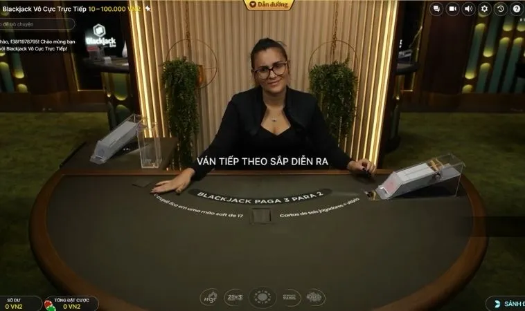 Blackjack Tại K9Win Hấp Dẫn Với Luật Chơi Đơn Giản 2 Bàn cược Blackjack Tại K9Win