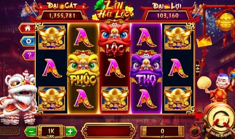 Khám Phá Cách Chơi Nổ Hũ Lân Hái Lộc Tại K9Win Thành Công 2 Các biểu tượng trong game Nổ Hũ Lân Hái Lộc Tại K9Win
