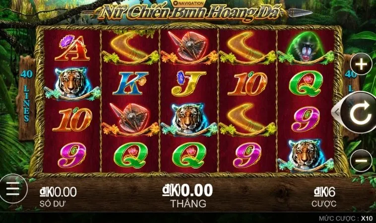 Khám Phá Nổ Hũ Rừng Xanh K9Win Với Trải Nghiệm Phiêu Lưu Đỉnh Cao 2 Giao diện chơi Nổ Hũ Rừng Xanh K9Win